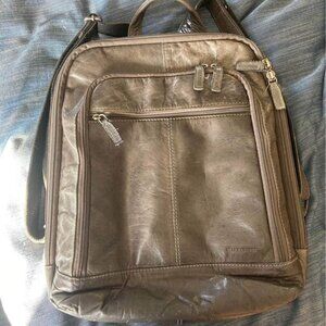 Jack Georges Buffalo Leather Voyager Backpack